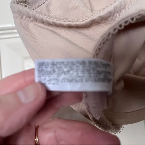 Wacoal Beige Front Close Racerback Seamless Bra Style 851311 38DDD Soft Embrace - Picture 8 of 11